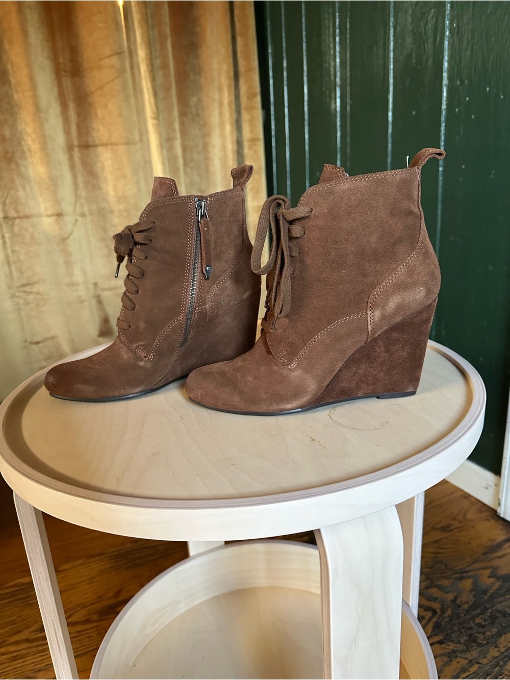 Dolce Vita brown suede booties 
Size 6.5 
Excellent preowned condition